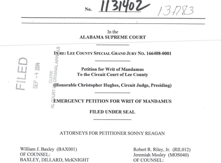 Court Denies Deputy Attorney General Motion to Quash His Testimony Before Lee County Grand Jury