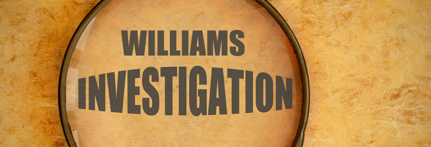 Law Enforcement Informs Ethics Commission Sen.Williams Under Criminal Investigation