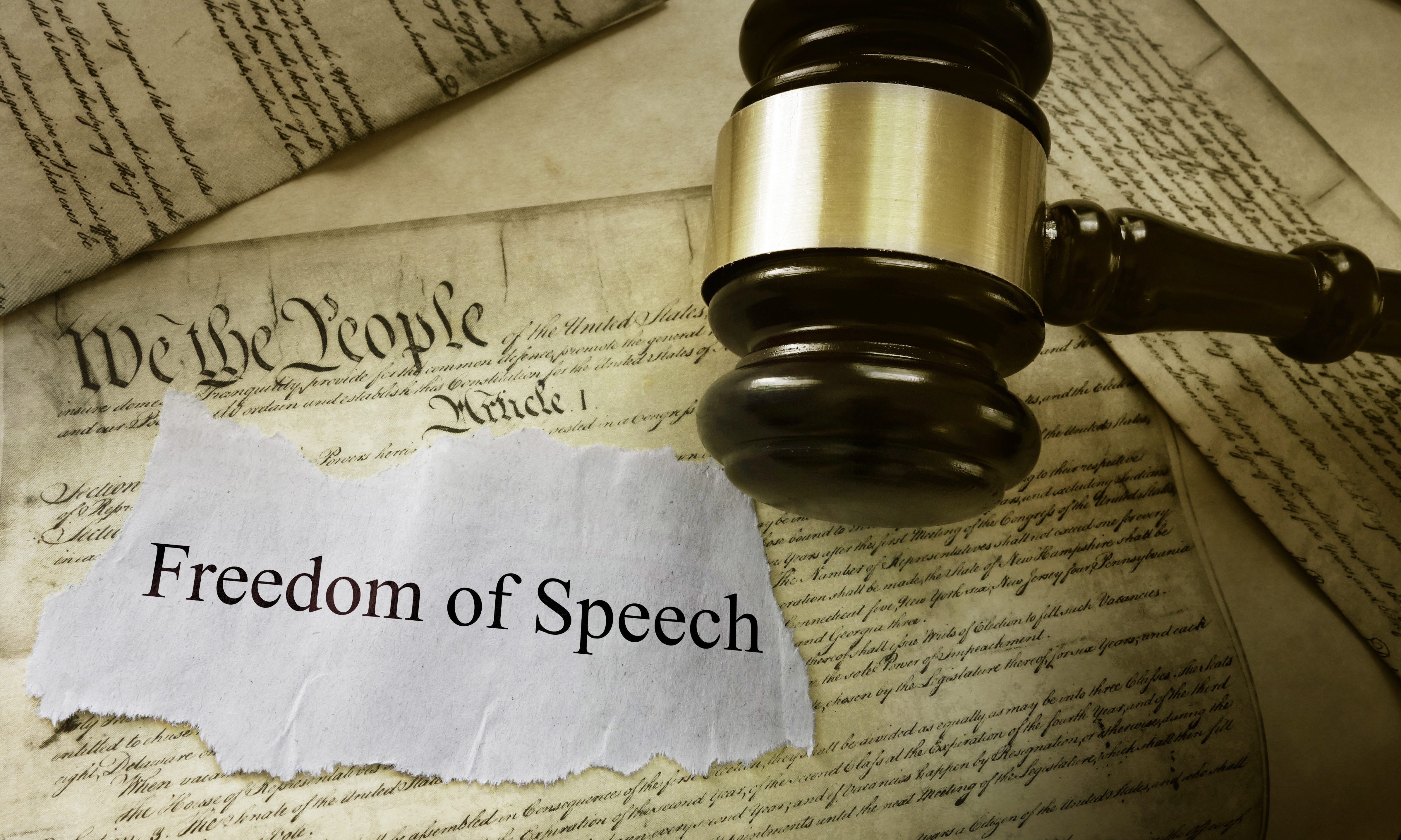 first amendment freedom of speech