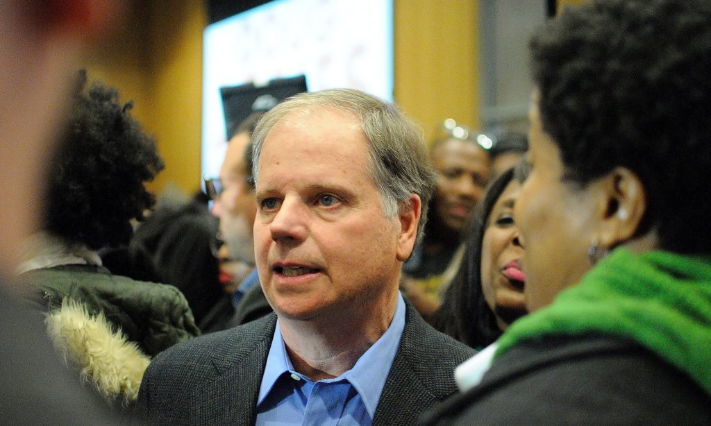 Doug Jones responds to Trump attack with a thanks