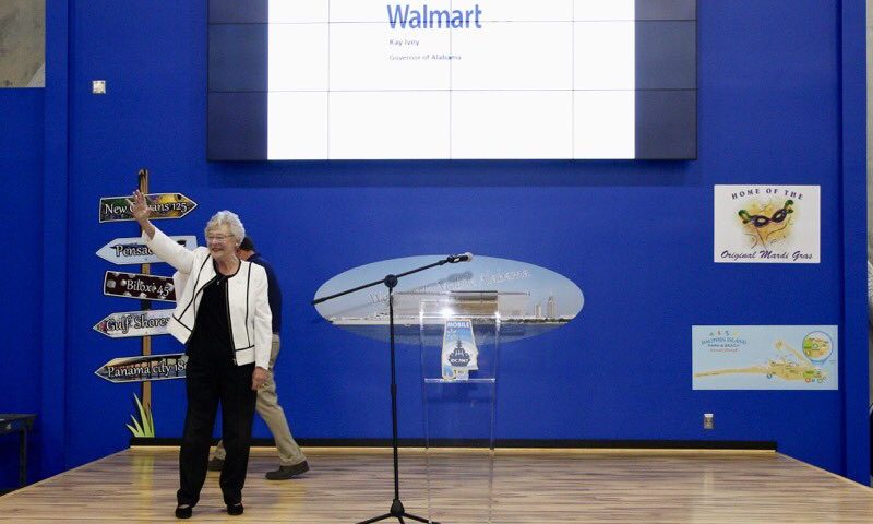 Ivey visits Mobile for opening of newest Walmart distribution center