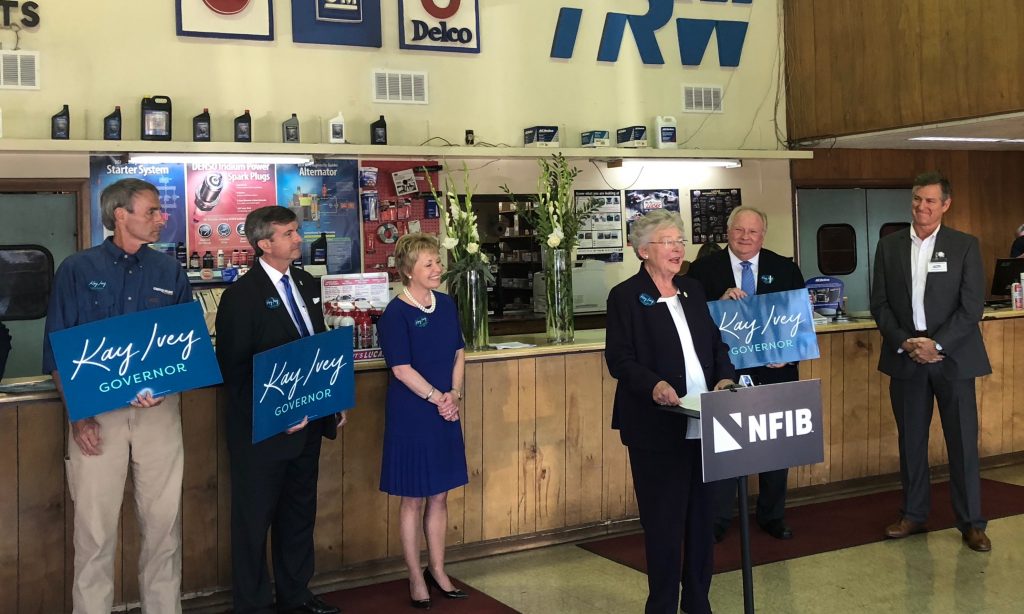 Small business group endorses Kay Ivey for governor