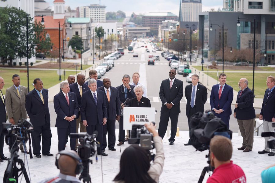 City leaders join Ivey in support of gas tax plan