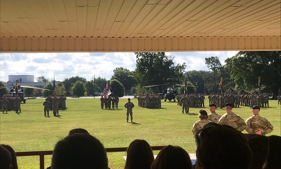 Roby attends Change of Command ceremony at Fort Rucker