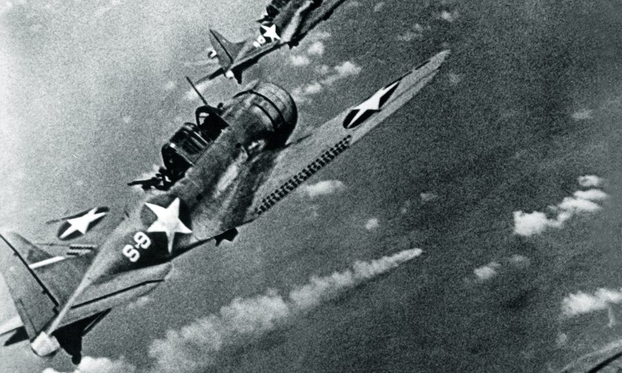 The Battle of Midway was being fought 77 years ago today