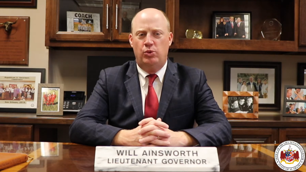 Will Ainsworth endorsed by Alabama Forestry Association