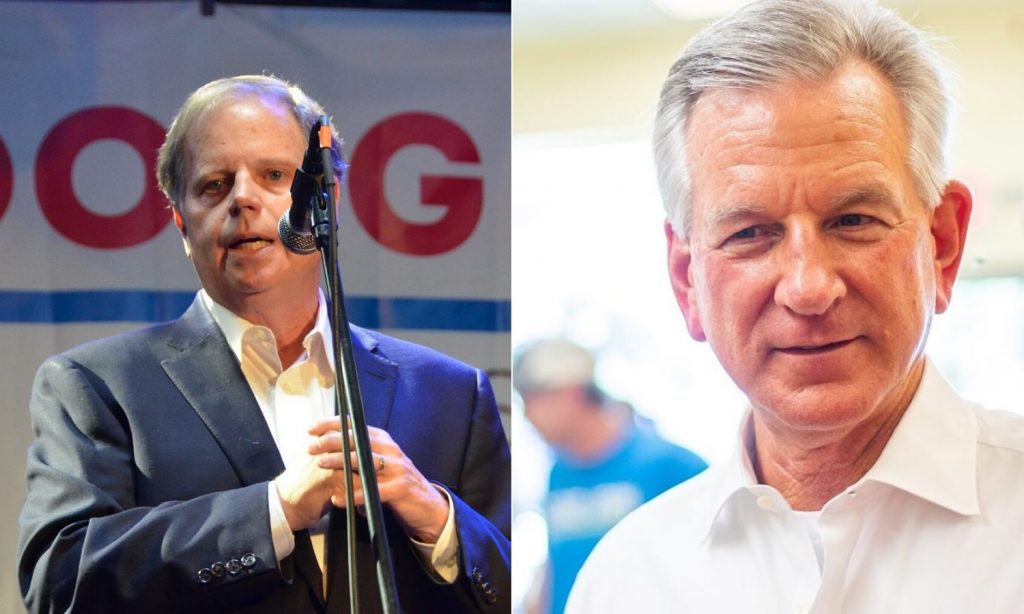 Tuberville says almost 80 percent of Jones’s funding is from out of state