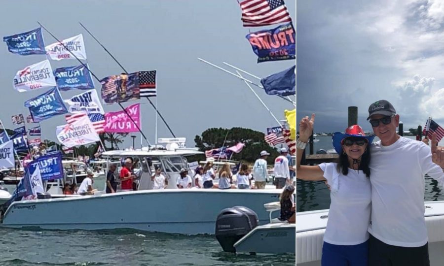 GOP candidate Tommy Tuberville leads Trump “boat parade” in Orange Beach
