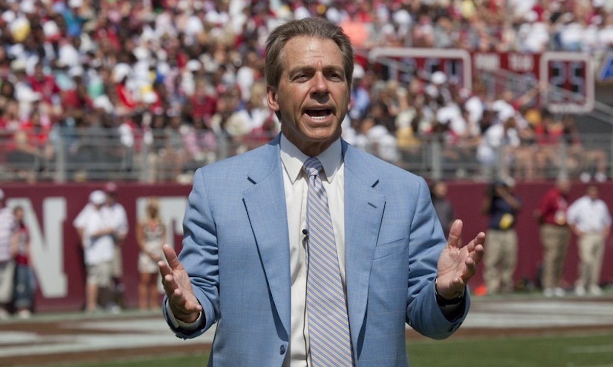 Georgia Game Going Ahead Despite Saban S Covid Diagnosis