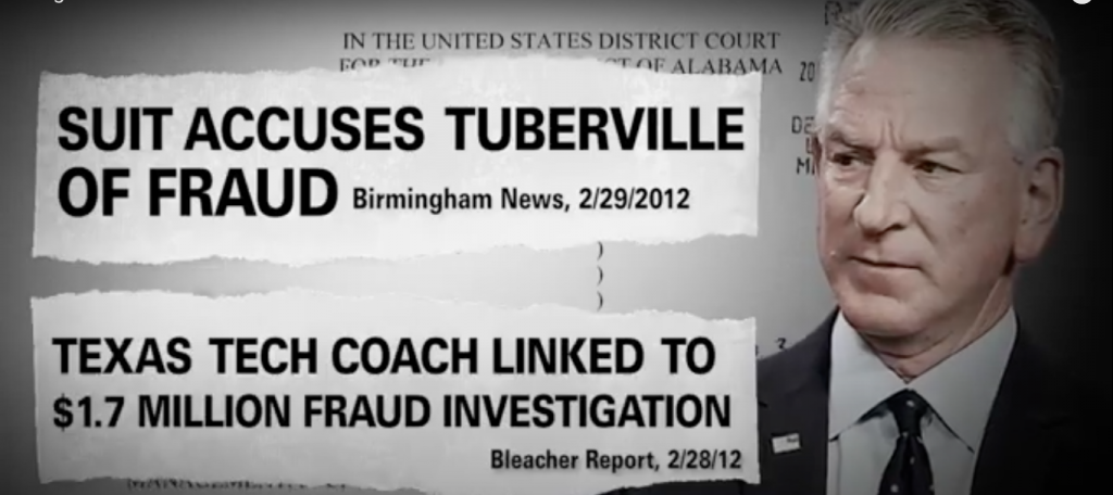 Doug Jones campaign ad notes Tuberville’s involvement in hedge fund that defrauded investors