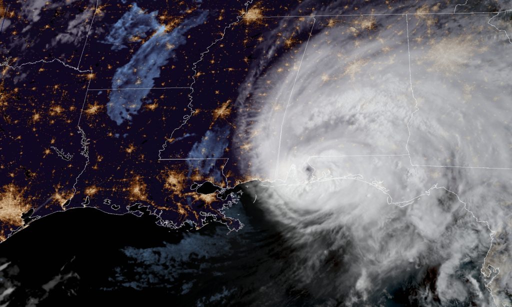 Hurricane Sally makes landfall near Gulf Shores as category two hurricane