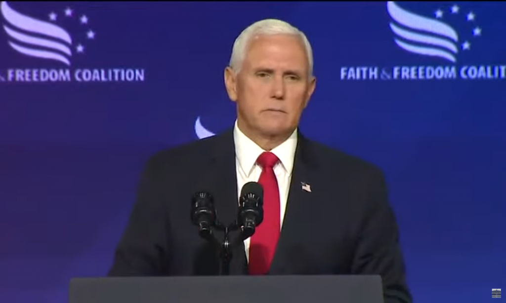 Pence addresses Faith and Freedom conference in Atlanta