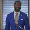 Birmingham Mayor Randall Woodfin speaks during a livestreamed press conference.