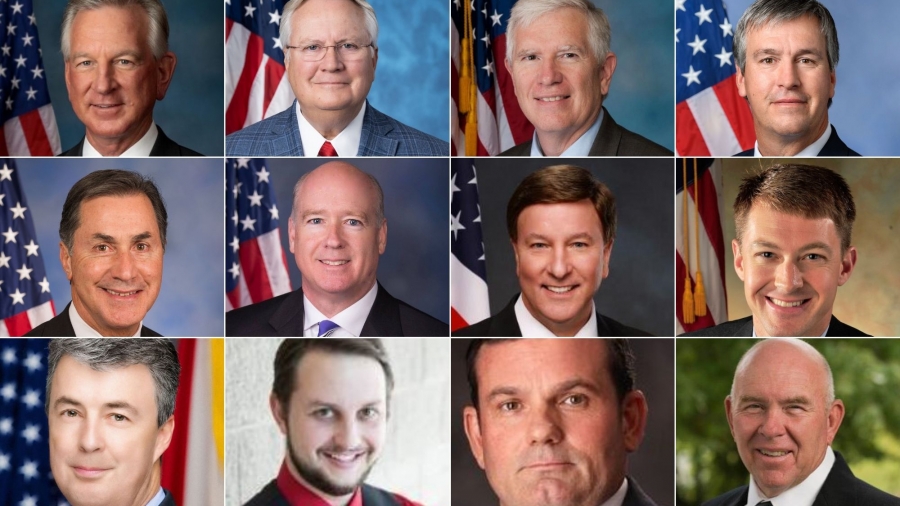 The Alabama politicians who supported overturning the election