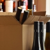 Wine ready for delivery