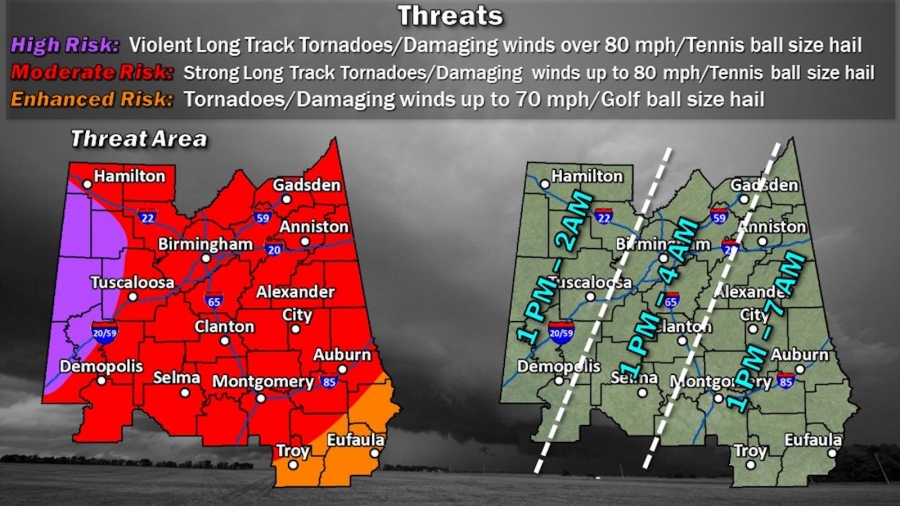 Gov Kay Ivey issues state of emergency ahead of severe storms