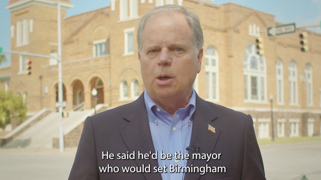 Doug Jones endorses Randall Woodfin for mayor of Birmingham