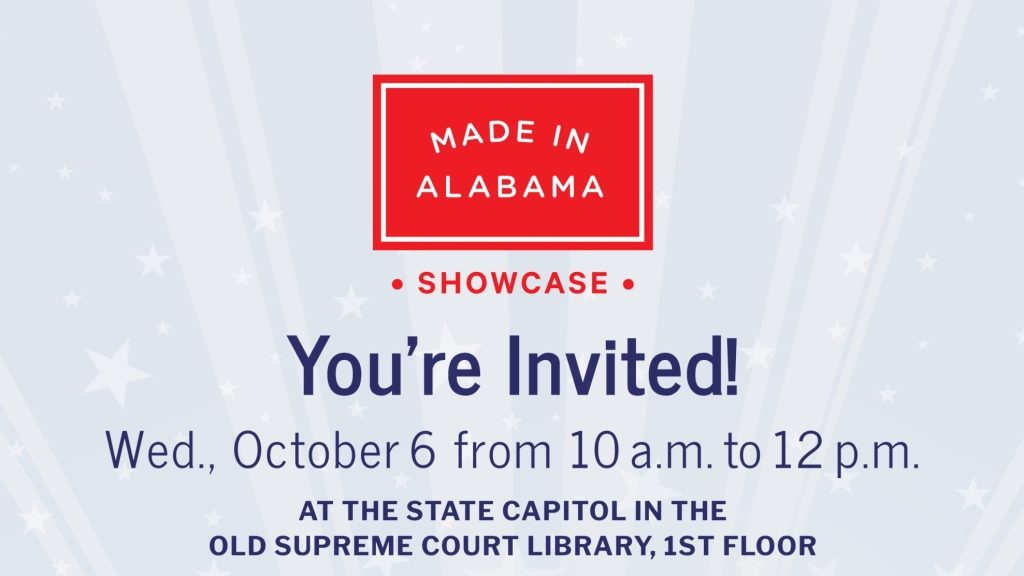 Governor to kick off her Inaugural Made in Alabama Showcase