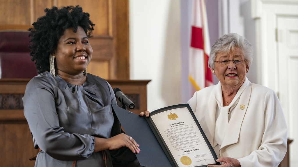 Governor honors Alabama’s first Black poet laureate