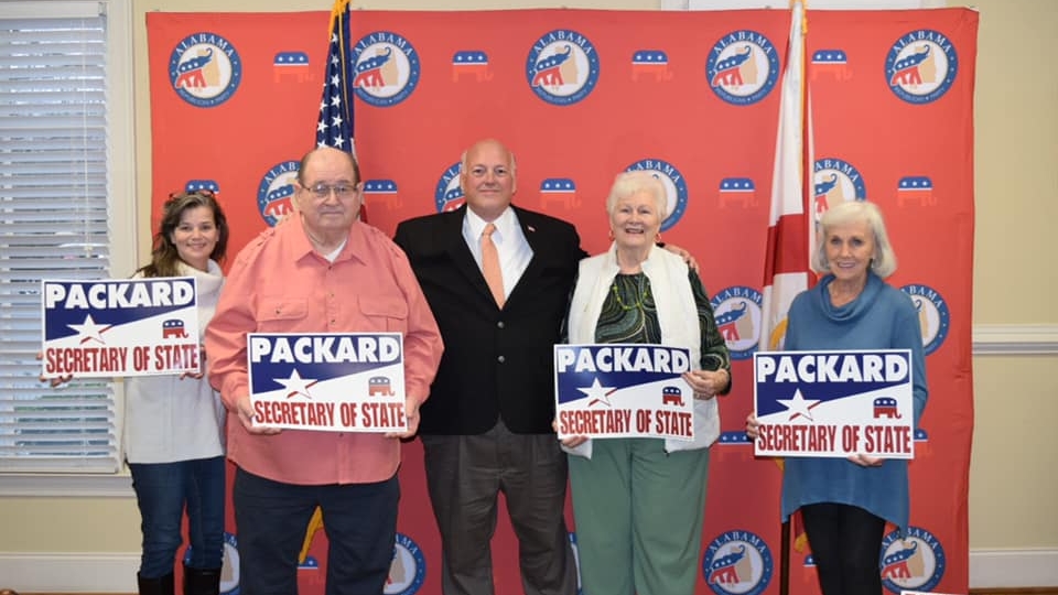 Ed Packard qualifies with Alabama GOP
