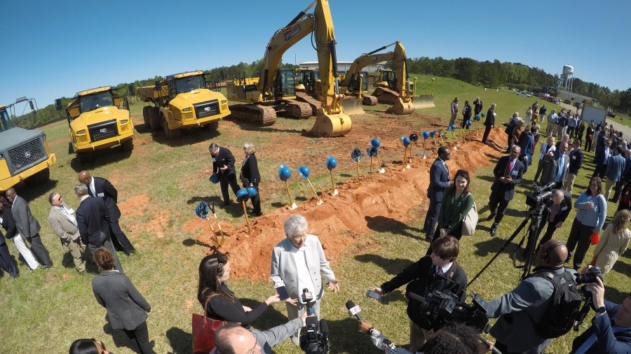 Westwater Resources, Alabama Graphite Products break ground on Kellyton processing plant