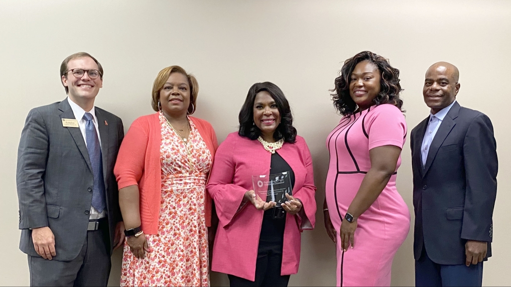 U.S. Rep. Terri Sewell honored for leadership on COVID-19 vaccination