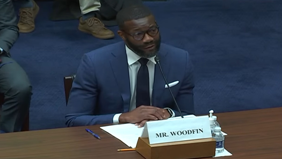 Woodfin testifies on cannabis legalization before congressional subcommittee