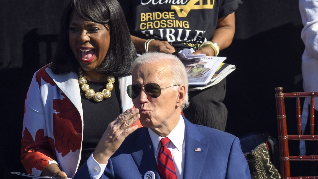 Biden visits Selma on 58th anniversary of “Bloody Sunday”