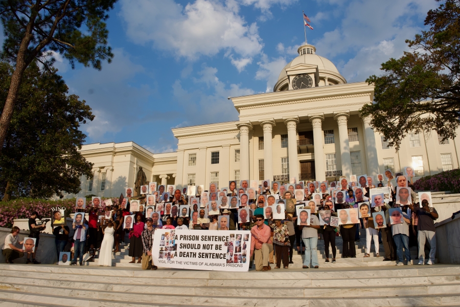 Families, friends of incarcerated individuals gather at Alabama State Capitol