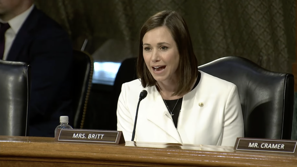 Sen. Katie Britt grills federal regulators on recent bank failures