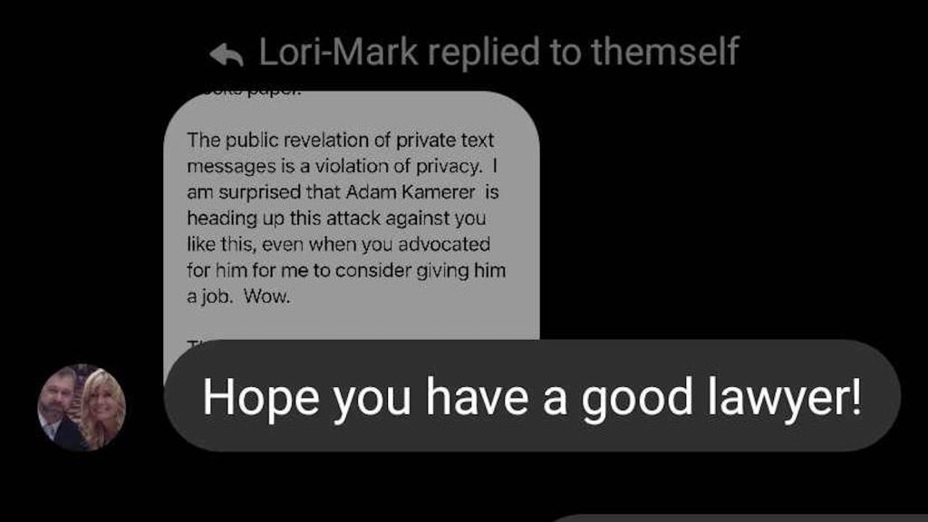 Ozark mayor, wife threaten citizen with lawsuit over public reading of text messages