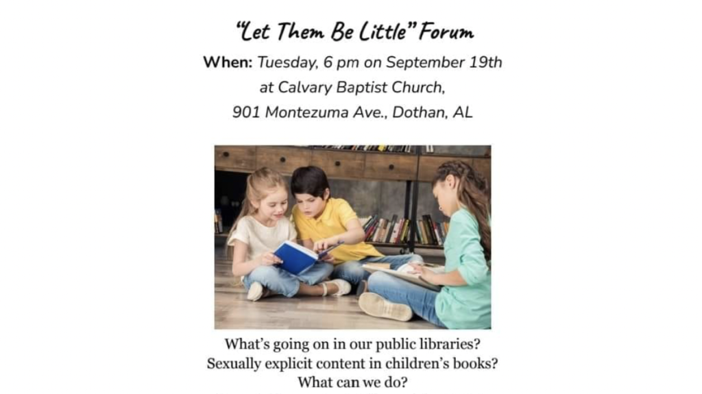 Dothan conservative forum panelists talk libraries, child access to pornography