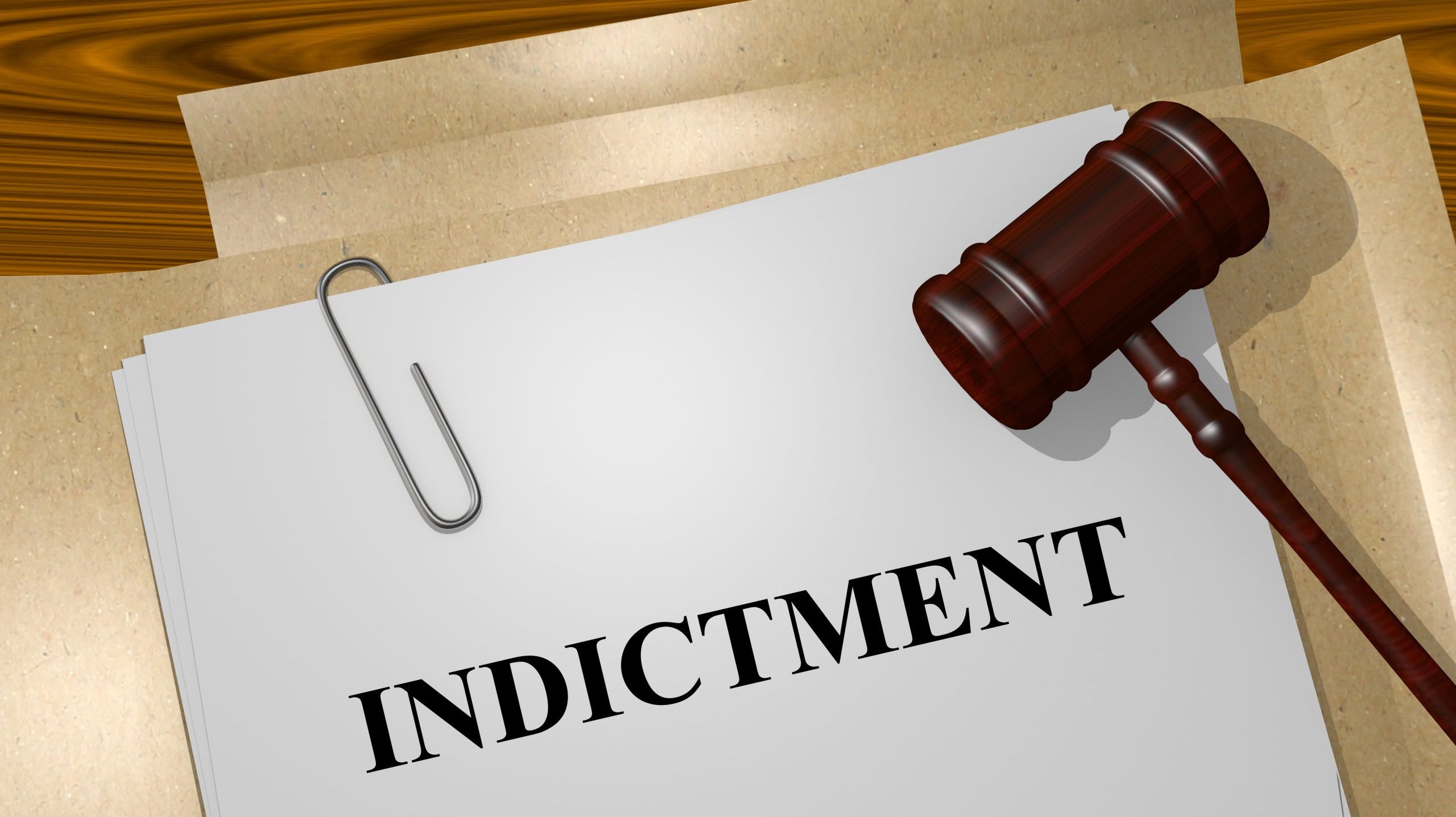 Indictment Title On Legal Documents