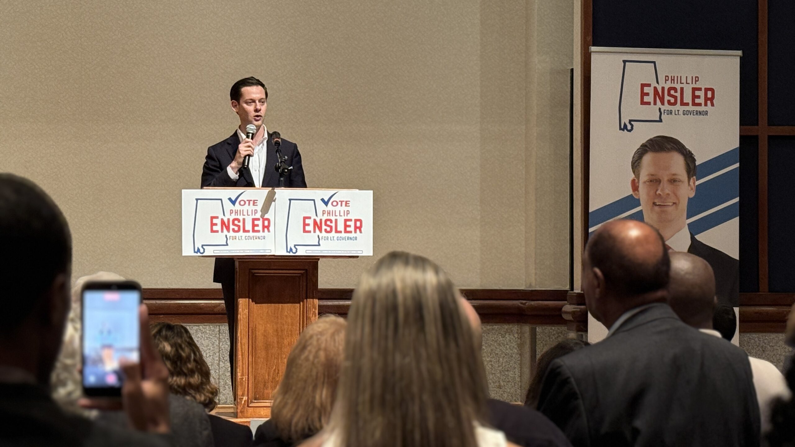 Ensler kicks off campaign for Lt. Gov. in Montgomery