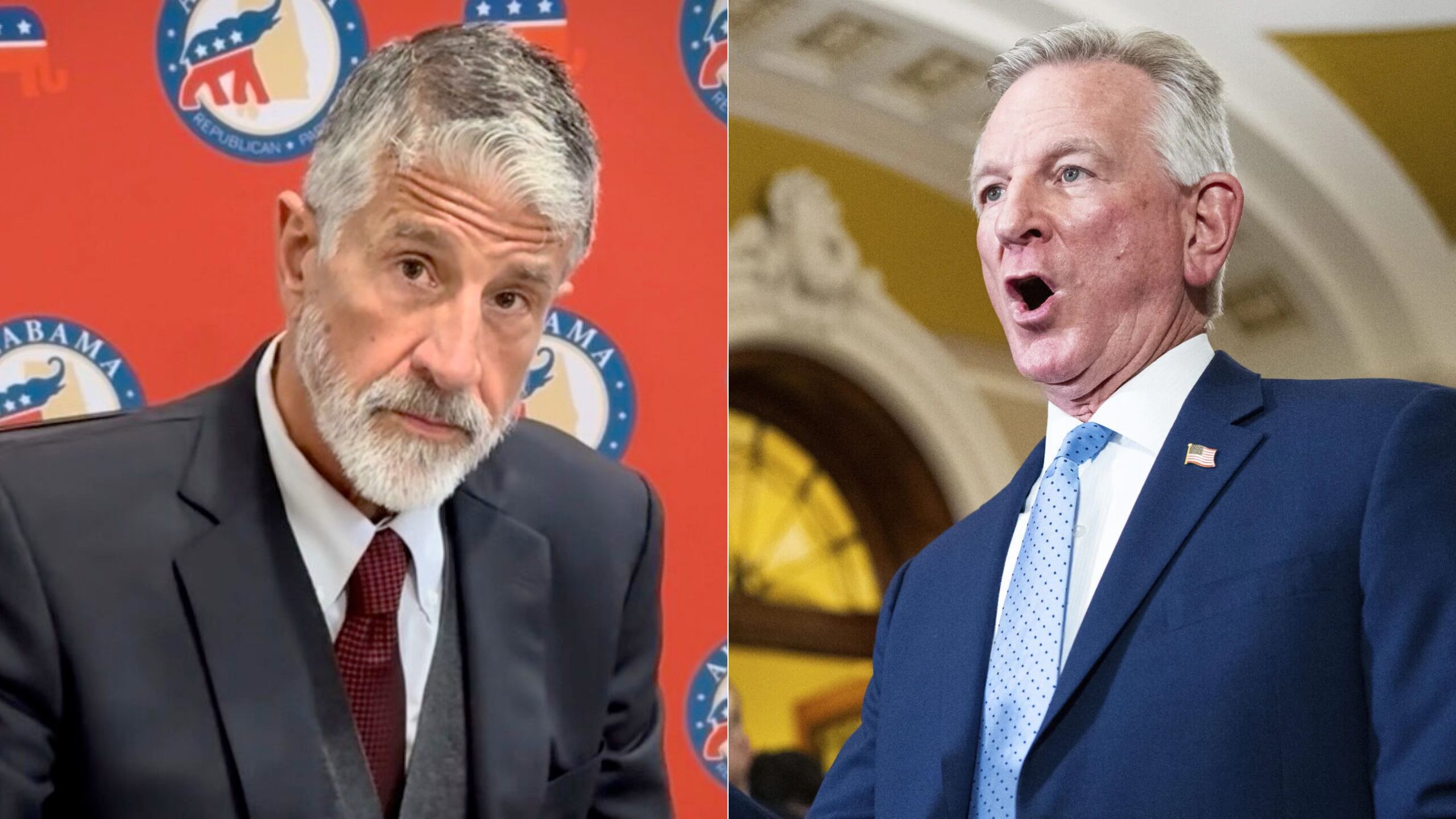 Republican gubernatorial candidate promises legal action against Tuberville