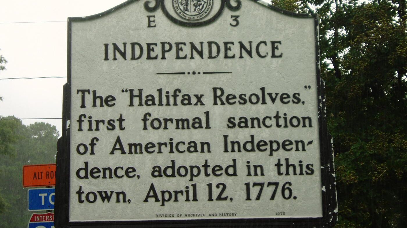Opinion | The Halifax Resolves: the first step toward independence